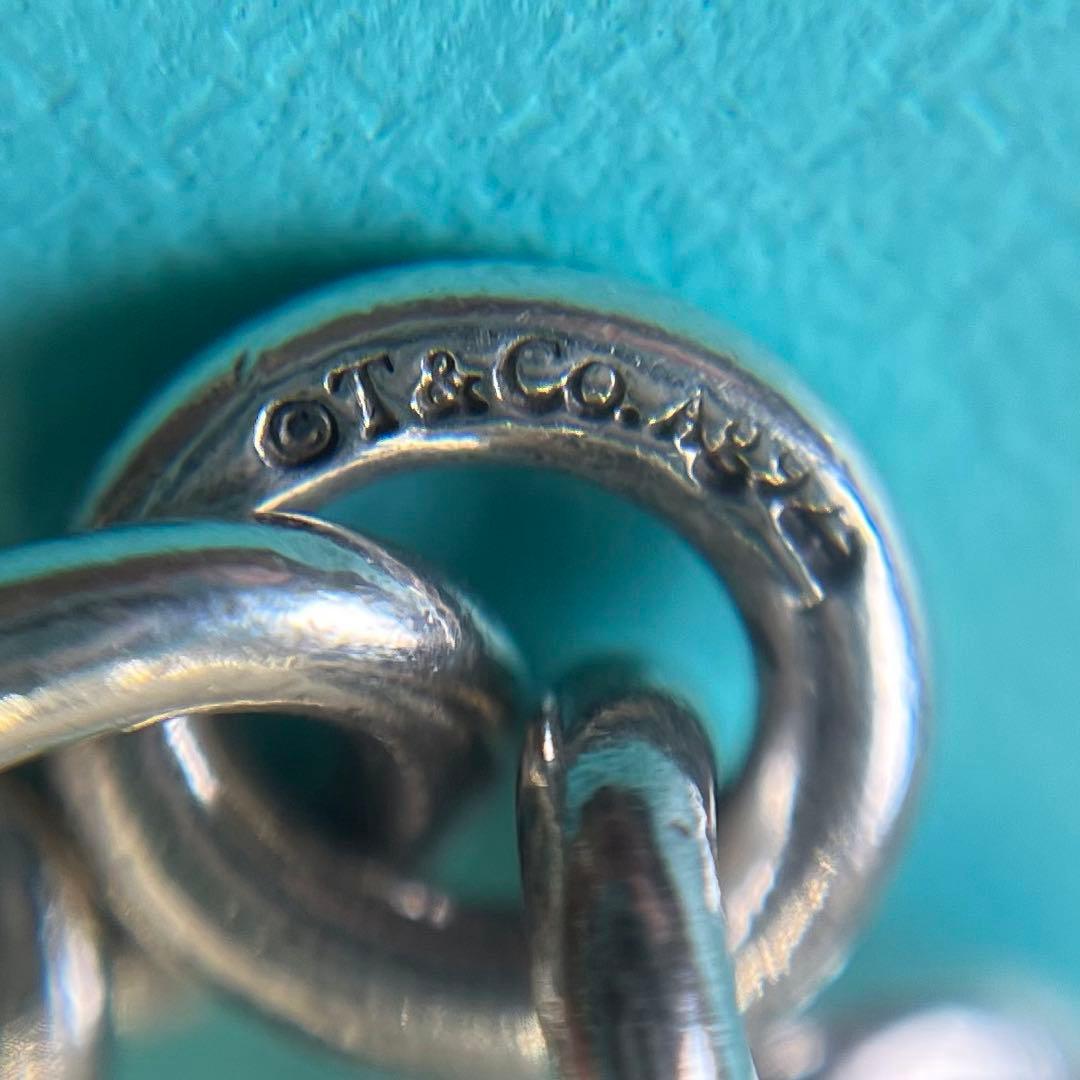 美品 Tiffany ドーナツ チェーン リンク ブレスレット Vintage