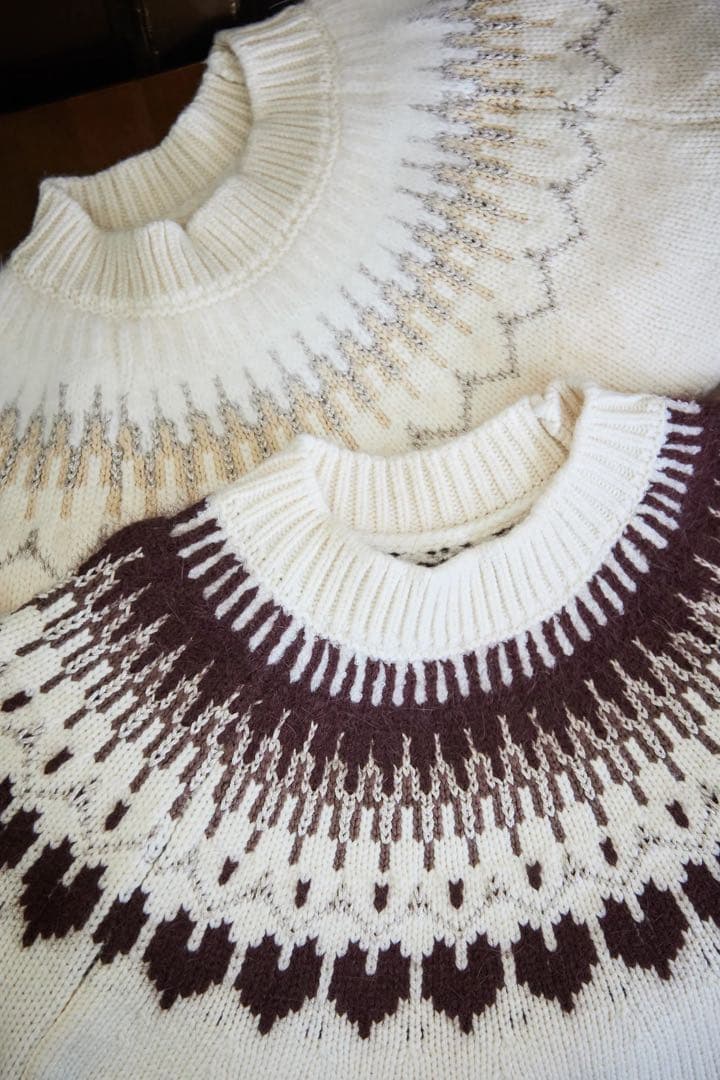 トップス her lip to Heart Fair Isle Knit Pullover