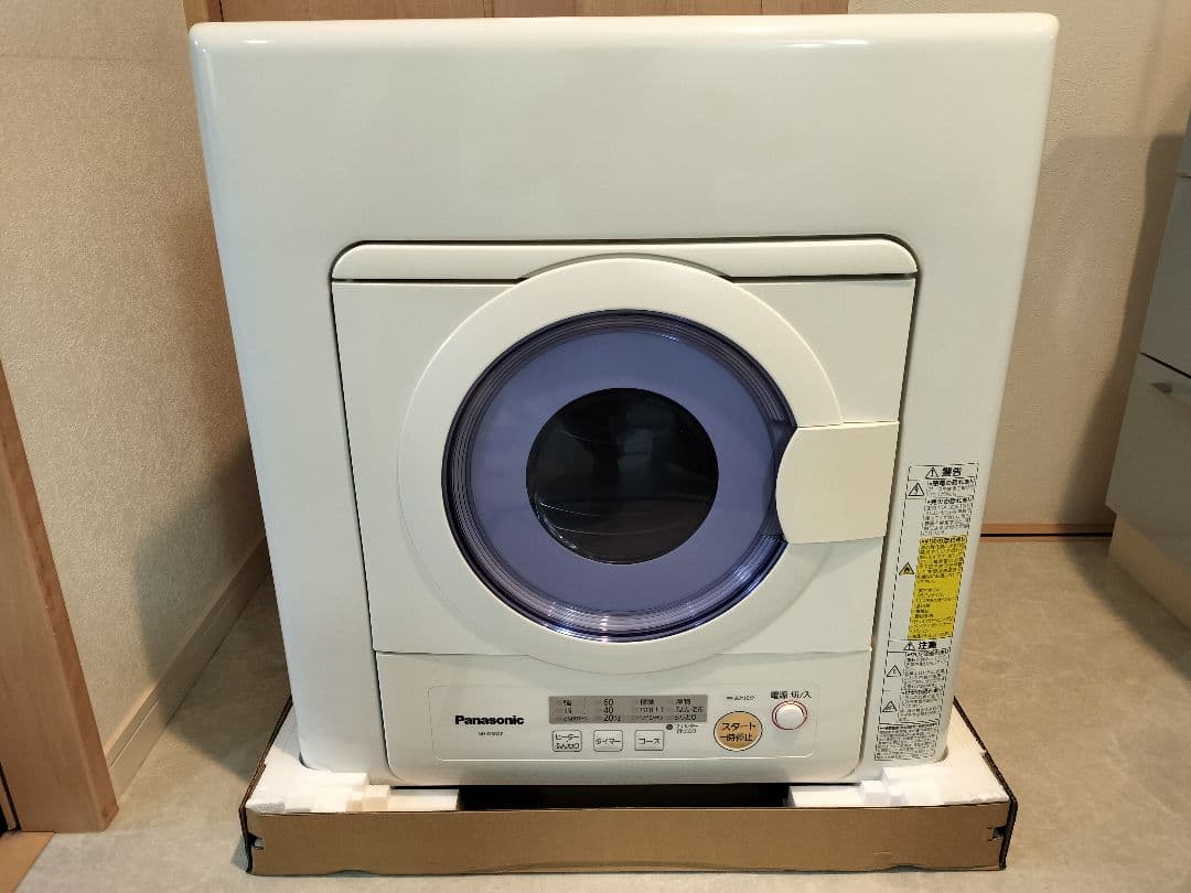 NH-D502P 2017年製 右開き 5kg パナソニック 衣類乾燥機 動作品