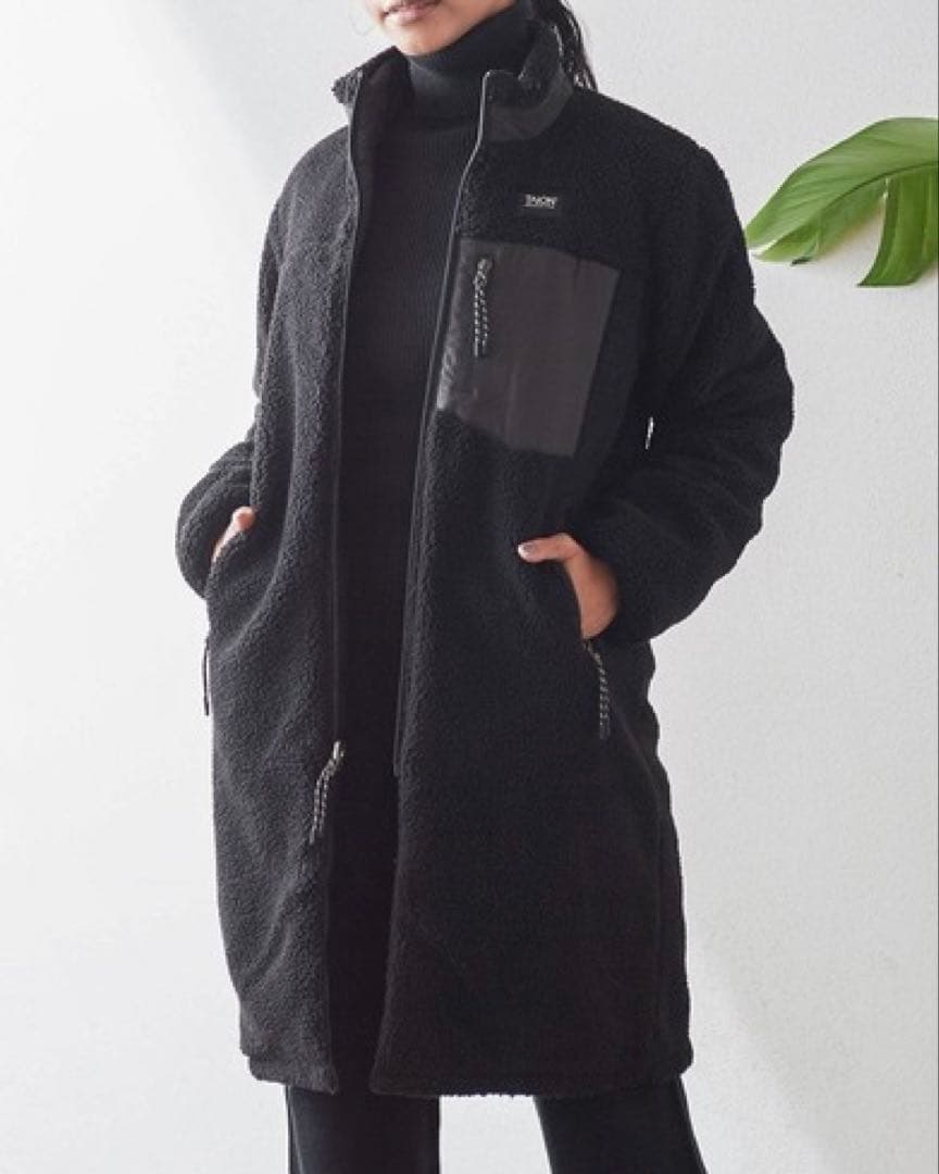 【新品】TAION　ダウンボアリバーシブルコート ロング XL