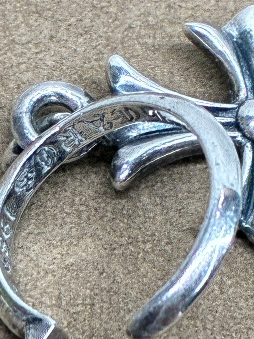 CHROME HEARTS クロムハーツ タイニーCH ピアス 925 14K