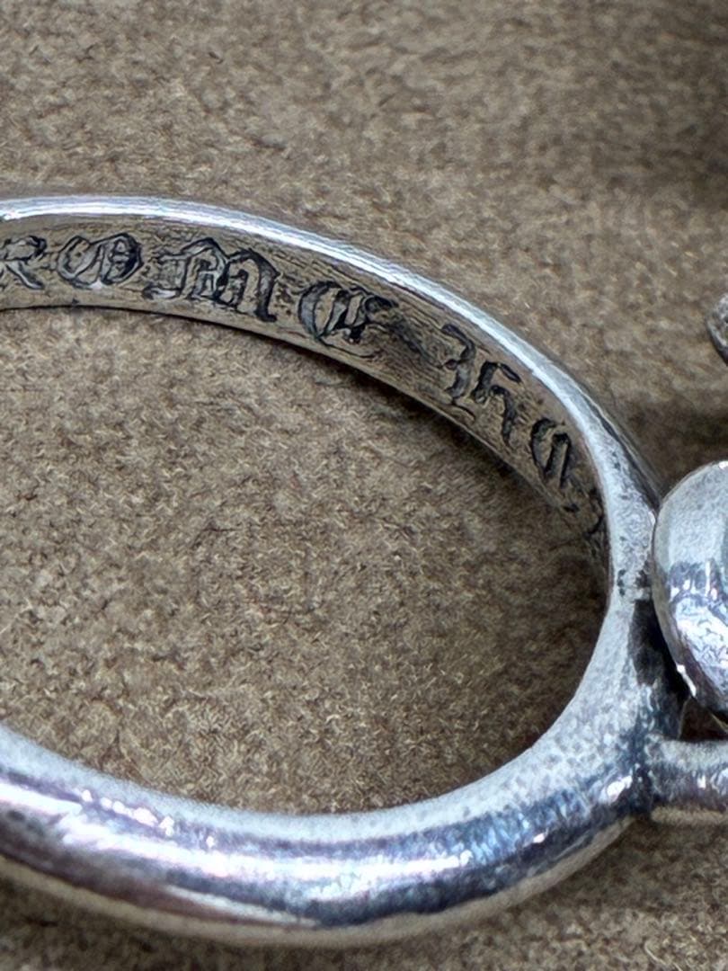 CHROME HEARTS クロムハーツ タイニーCH ピアス 925 14K