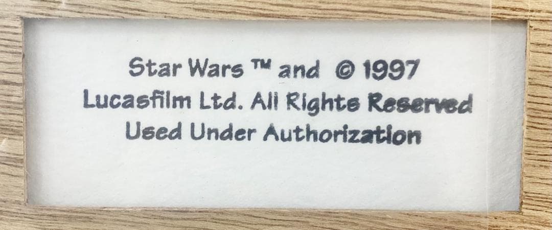 ★証明書・直筆サイン入★ドゥルー ストゥルーザン 絵画 スターウォーズ モノクロ