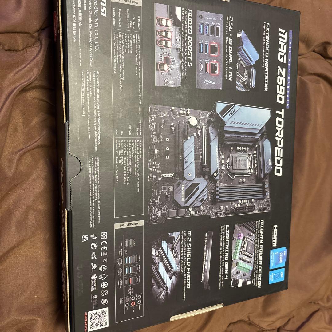 MSI Z590 TORPEDO マザーボード　新品