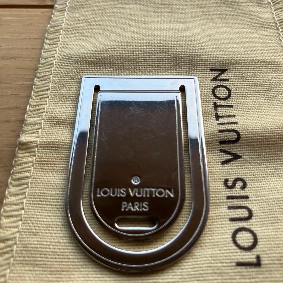 ルイヴィトン　マネークリップ　小袋付