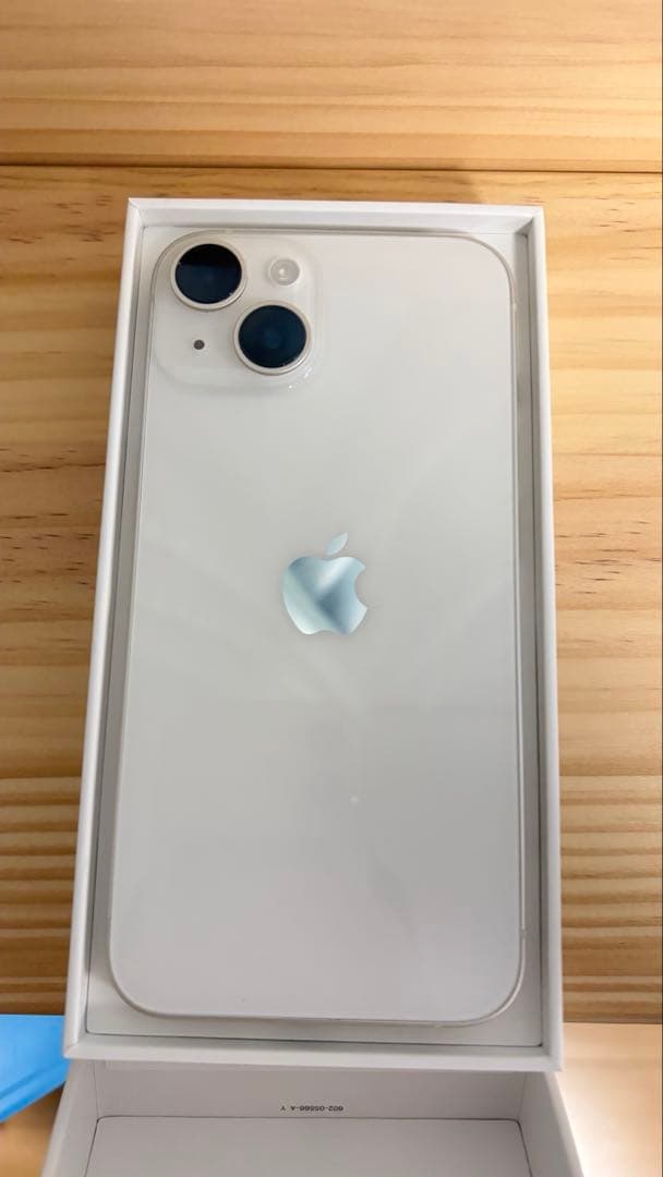 Apple iPhone 14 ホワイト 本体 箱 純正ケーブル付き 256GB