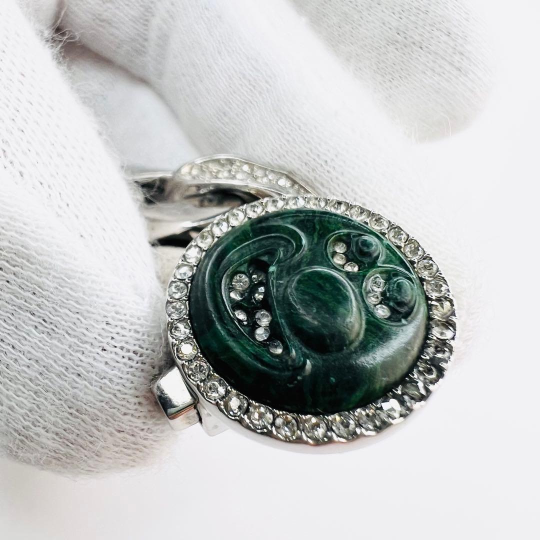 美品・希少 Dior ケニーシャーフ コラボ ブレスレット ラインストーン 喜平