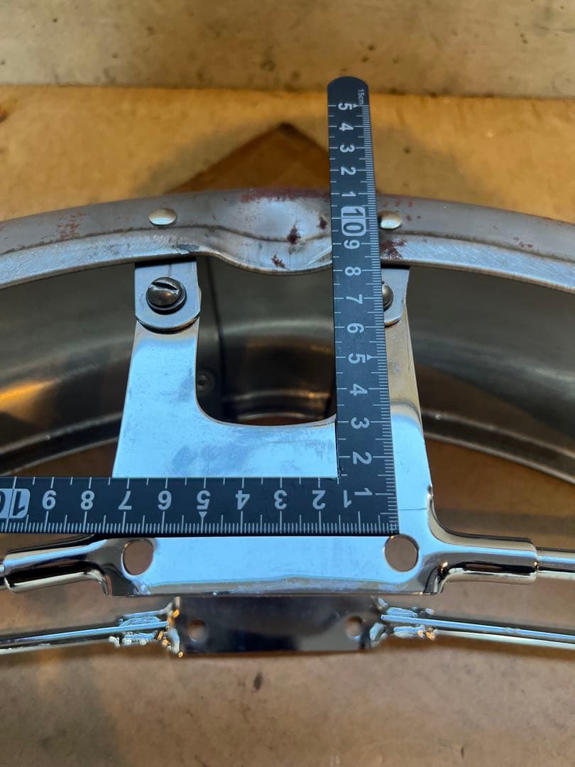 【火気厳禁】ショベル　フロントフェンダー　FX XL アイアン　未塗装