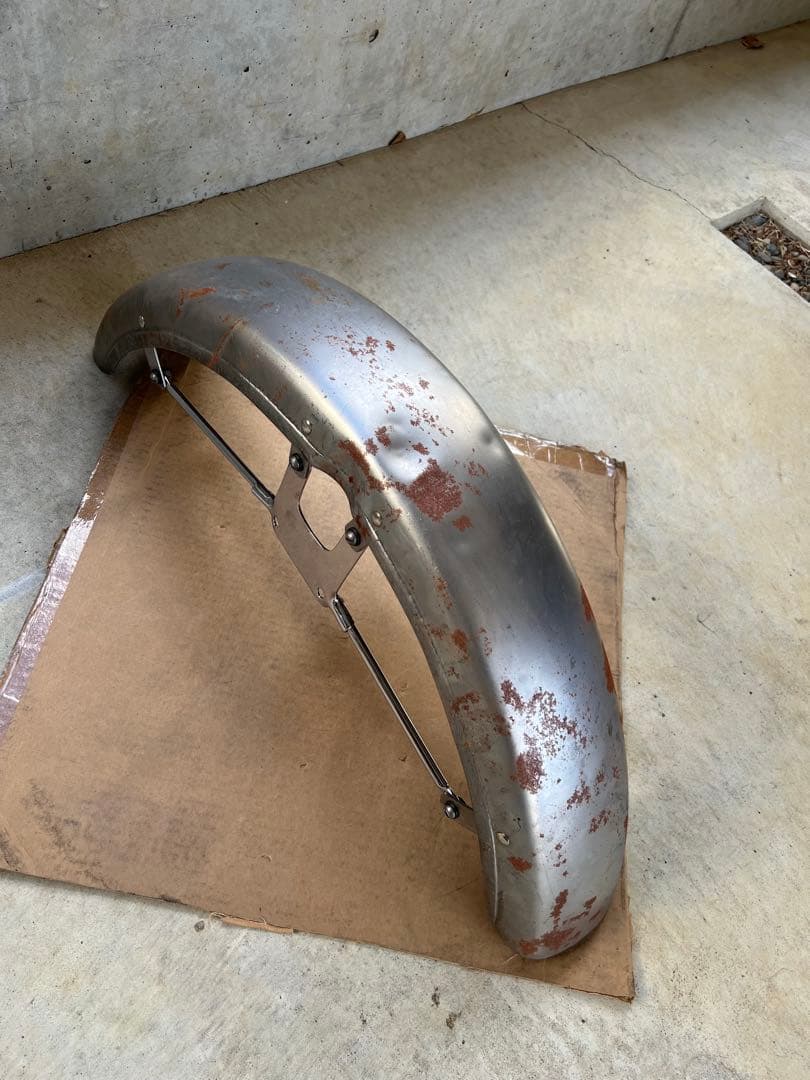 【火気厳禁】ショベル　フロントフェンダー　FX XL アイアン　未塗装