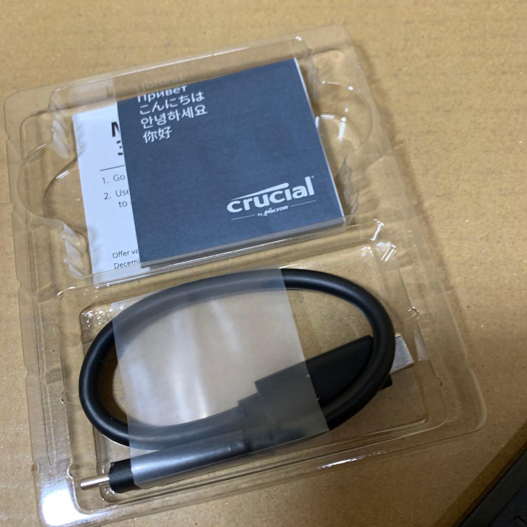 Crucial X9 外付け SSD 1TB USB3.2 Type-C