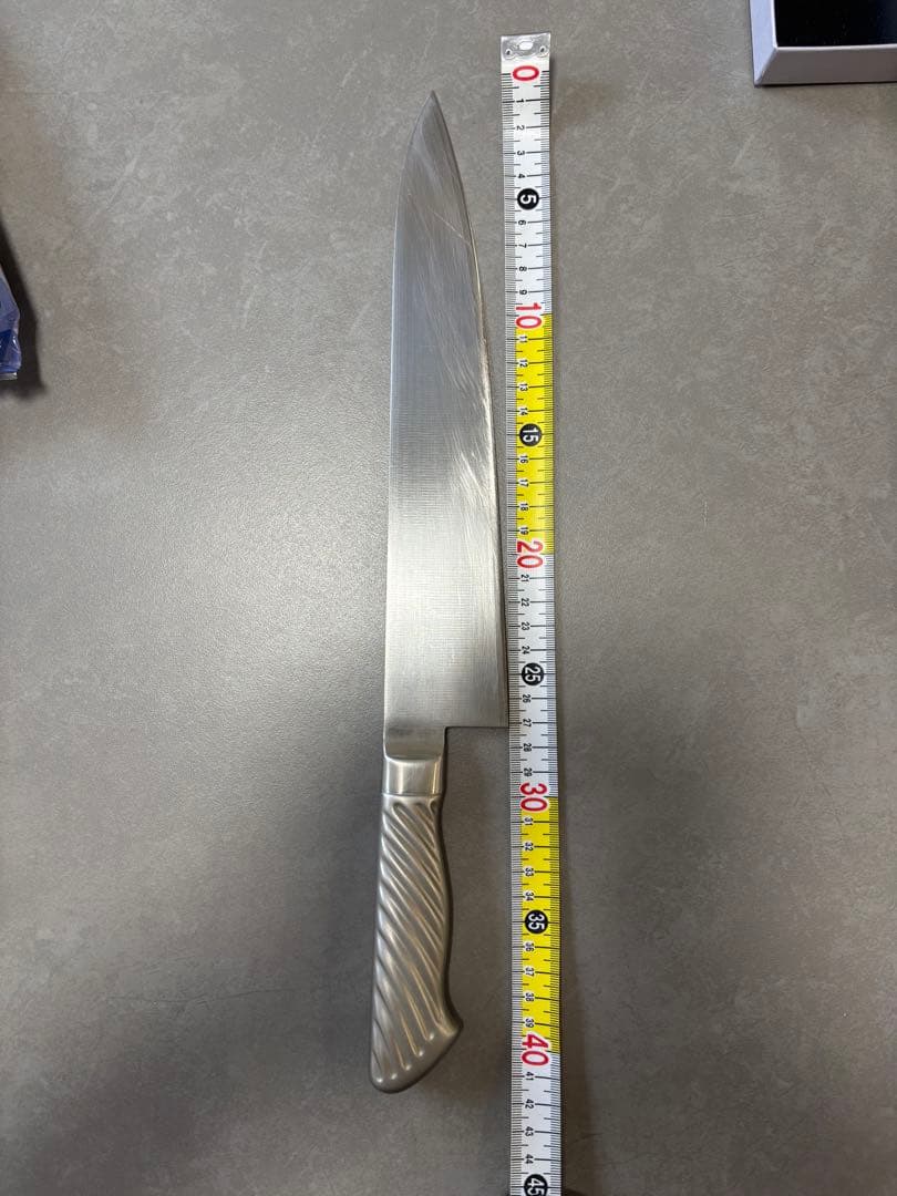 藤寅作 牛刀　& 清助刃物 柳刃包丁