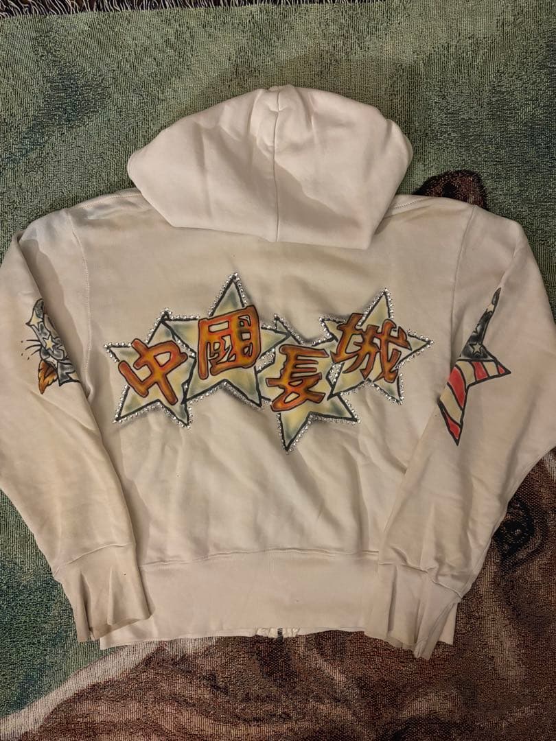 great china wall ジップフーディー