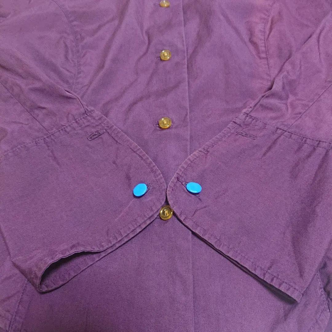 アイルランド製 ヴィヴィアンウエストウッド COUTURE ブラウス パープル