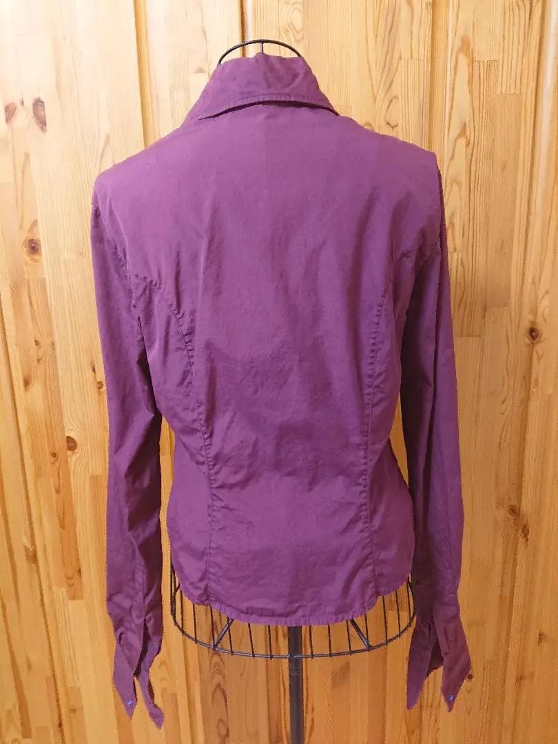 アイルランド製 ヴィヴィアンウエストウッド COUTURE ブラウス パープル