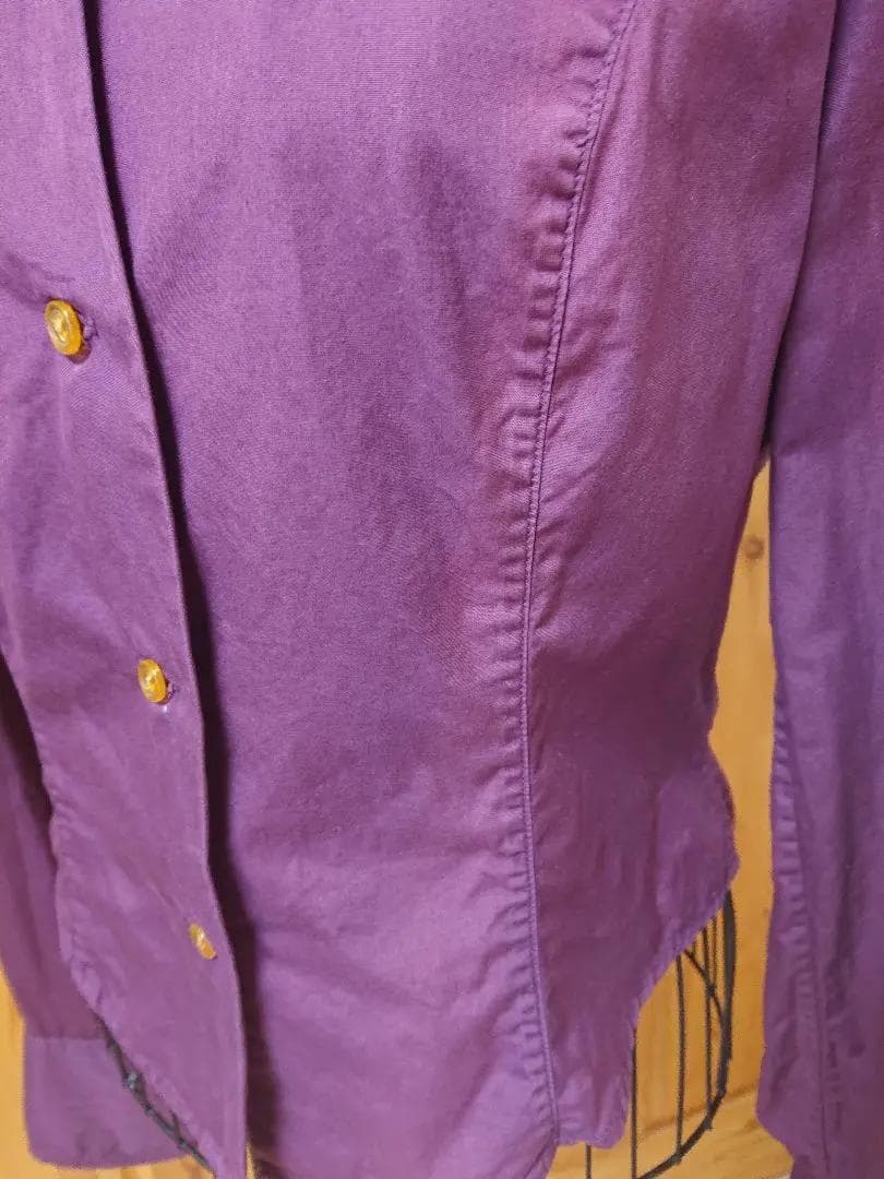 アイルランド製 ヴィヴィアンウエストウッド COUTURE ブラウス パープル