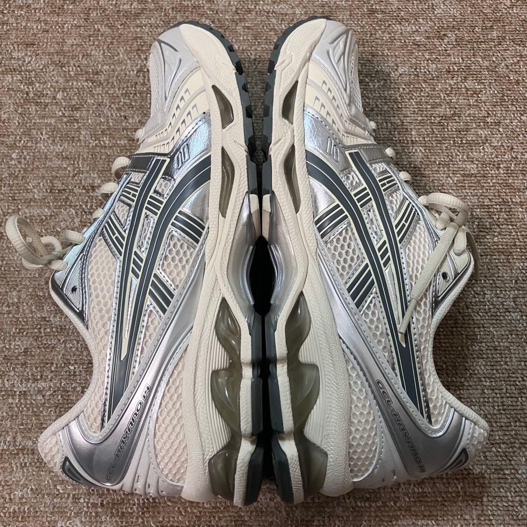 ASICS GEL-KAYANO 14 27.5 ホワイト シルバー 極美品