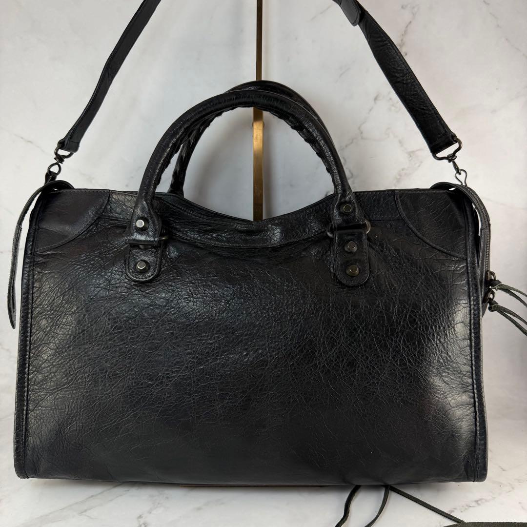 BALENCIAGA クラシック シティ 2WAY ハンドバッグ 115748