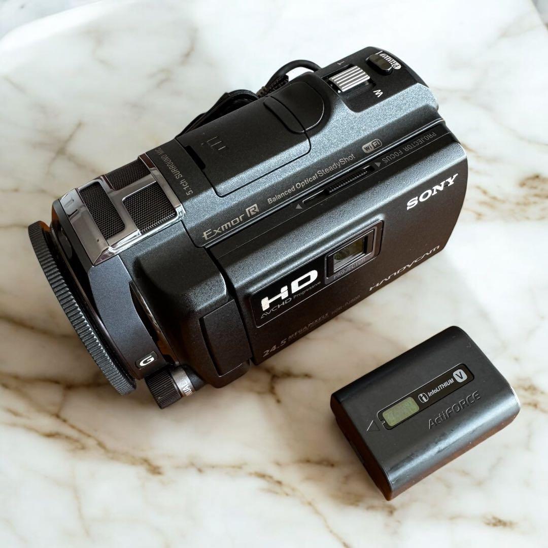 【SONY ソニー】ハンディカム HDR-PJ800 プロジェクター搭載モデル