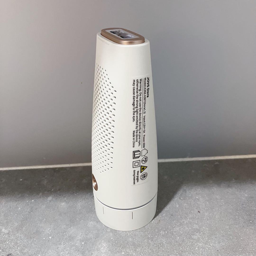 【よん 】JOVS DORA 脱毛器 SRモード搭載 ピュアホワイト