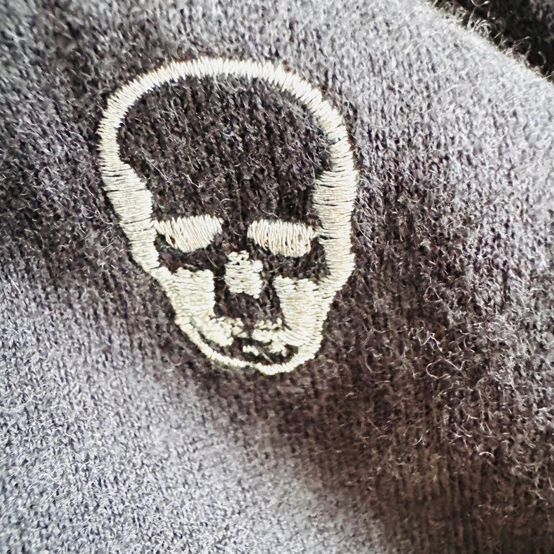 美品　ルシアンペラフィネ　カシミヤ　ジップ　ニットパーカー　S