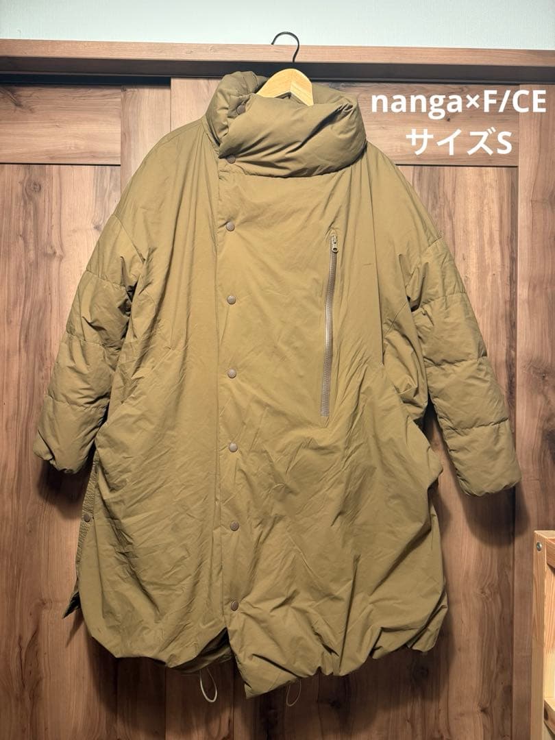 nanga×F/CE＊AエフライトスタンドネックロングダウンコートサイズS