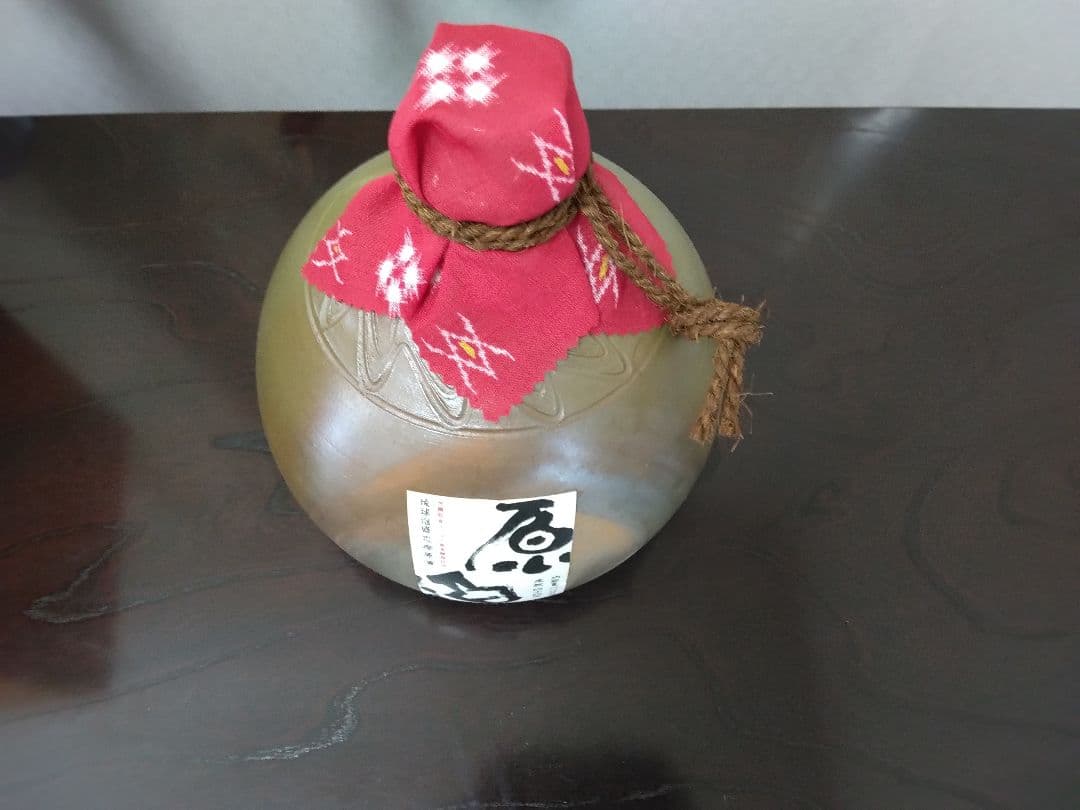 【むぎです】琉球泡盛 忠孝原酒【44度】 琉球城焼