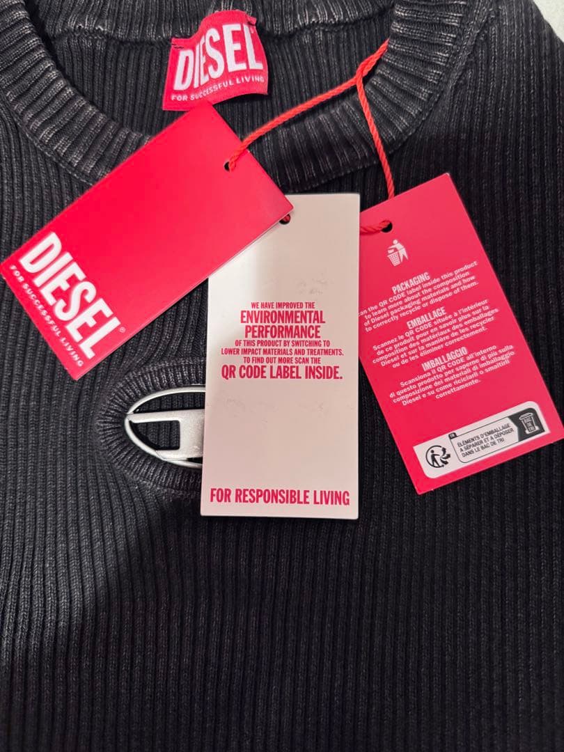 DIESEL M-Anchor-A プルオーバーニット Mサイズ