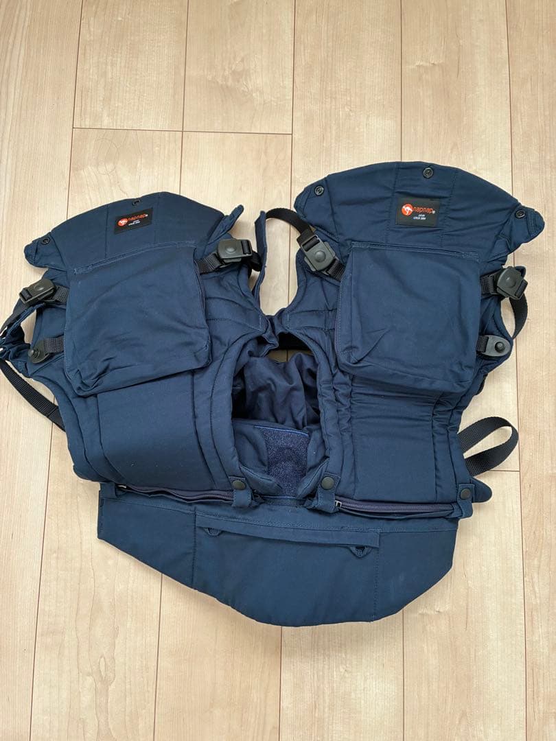 napnap 双子用抱っこひも 収納バッグ付き　タイムセール‼️