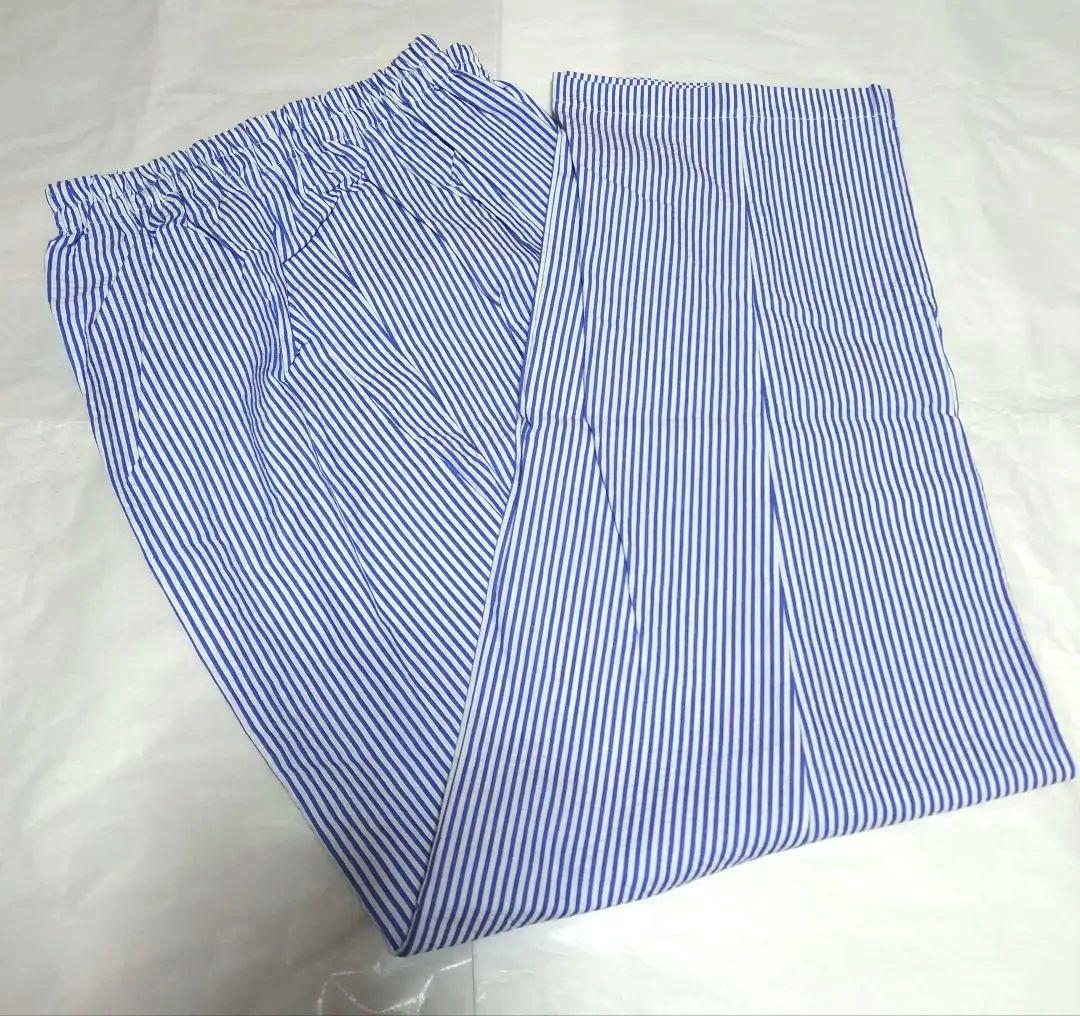 新品タグ付き 高級 睡眠科学 パジャマ ルームウェア ストライプ 吸水速乾M