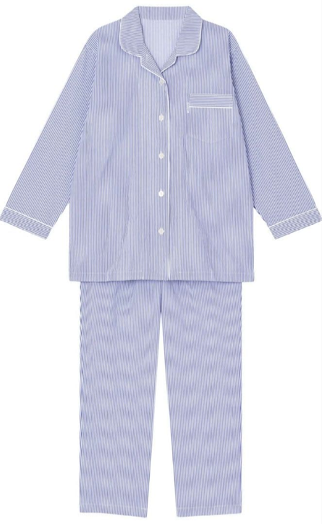 新品タグ付き 高級 睡眠科学 パジャマ ルームウェア ストライプ 吸水速乾M