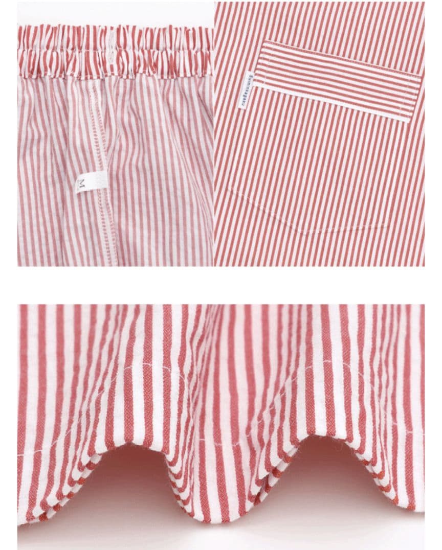 新品タグ付き 高級 睡眠科学 パジャマ ルームウェア ストライプ 吸水速乾M