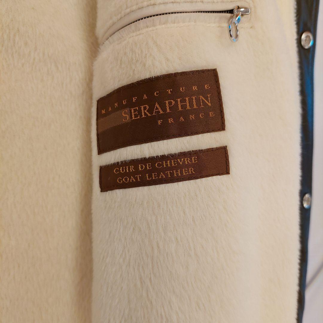 SERAPHIN 山羊革 シングルライダースジャケット