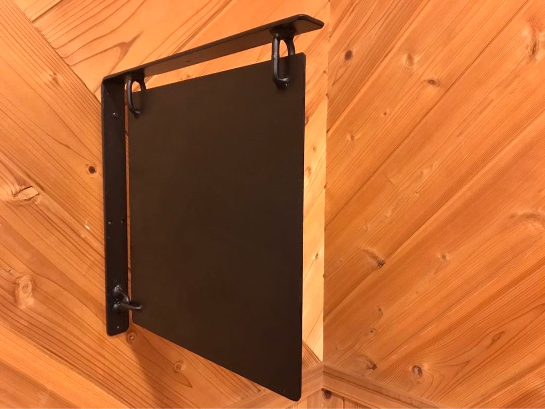 【アイアン職人】重厚感のあるアイアンブラケット　吊り看板　350㍉×350㍉