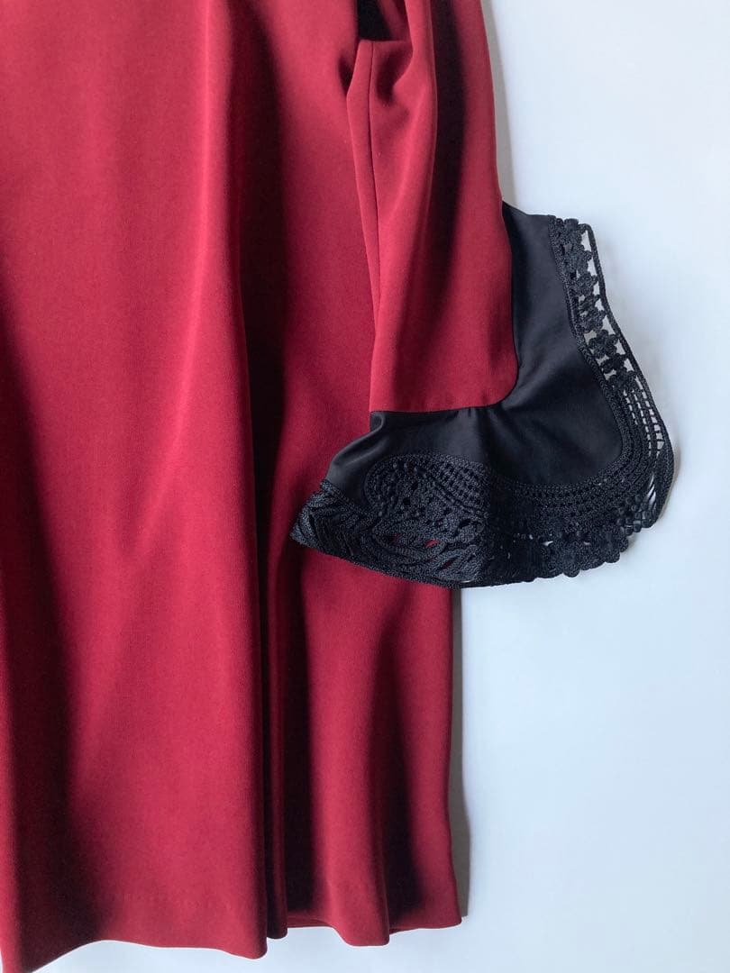 Mame Kurogouchi レース カフス ワンピース マメ