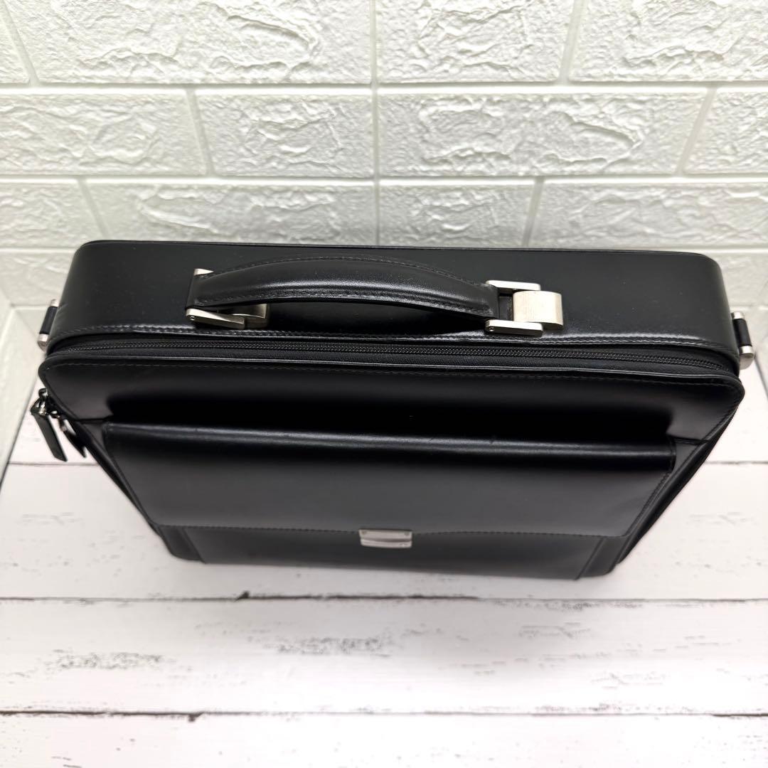 美品　モンブラン　ビジネスバッグ　ブリーフケース　2way　ショルダーバッグ