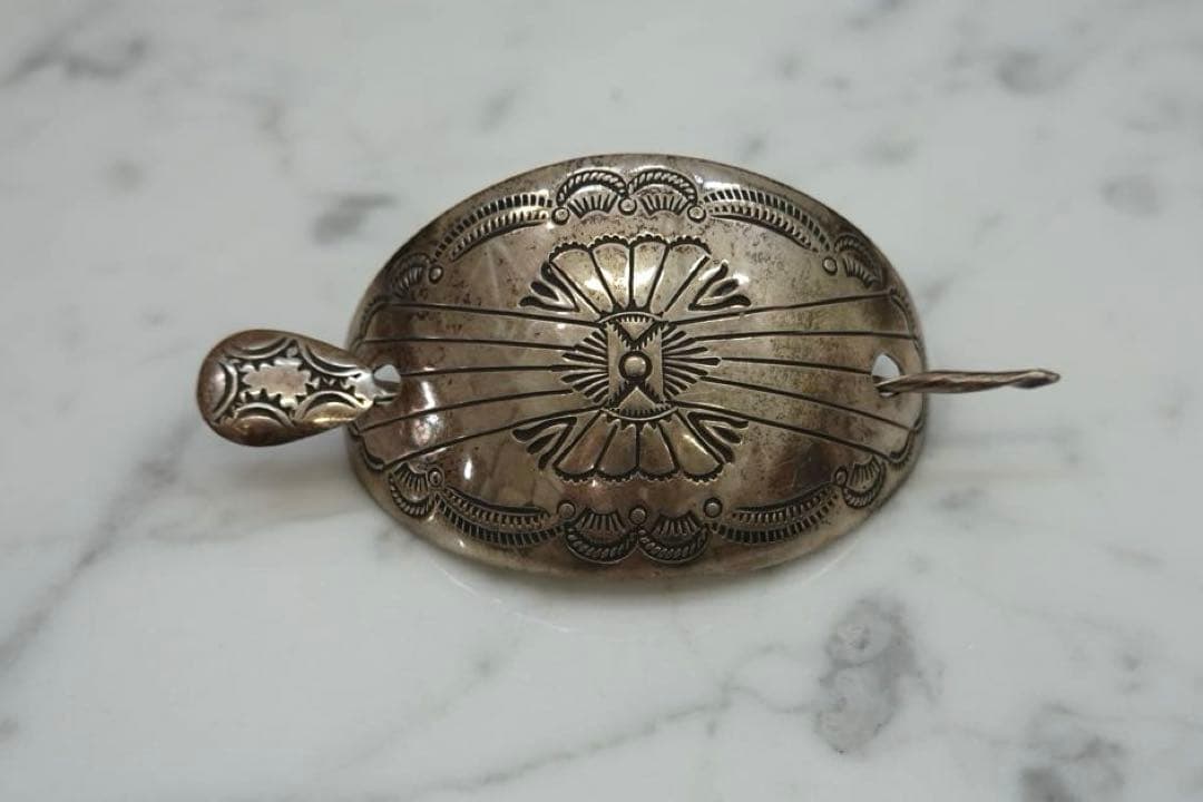 ナバホ族 インディアンジュエリー マジェステ バレッタ