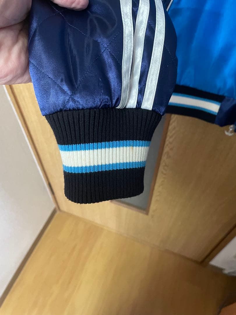 【レア】adidas スカルボーン　スカジャン Oサイズ