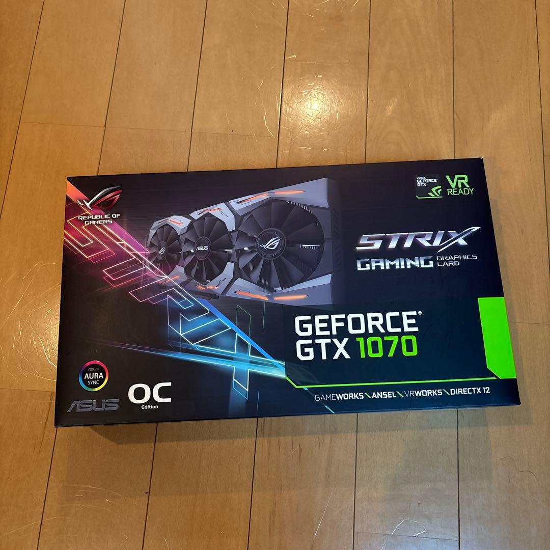 グラフィックボード・グラボ・ビデオカード ASUS STRIX Gaming GeForce GTX 1070 OC