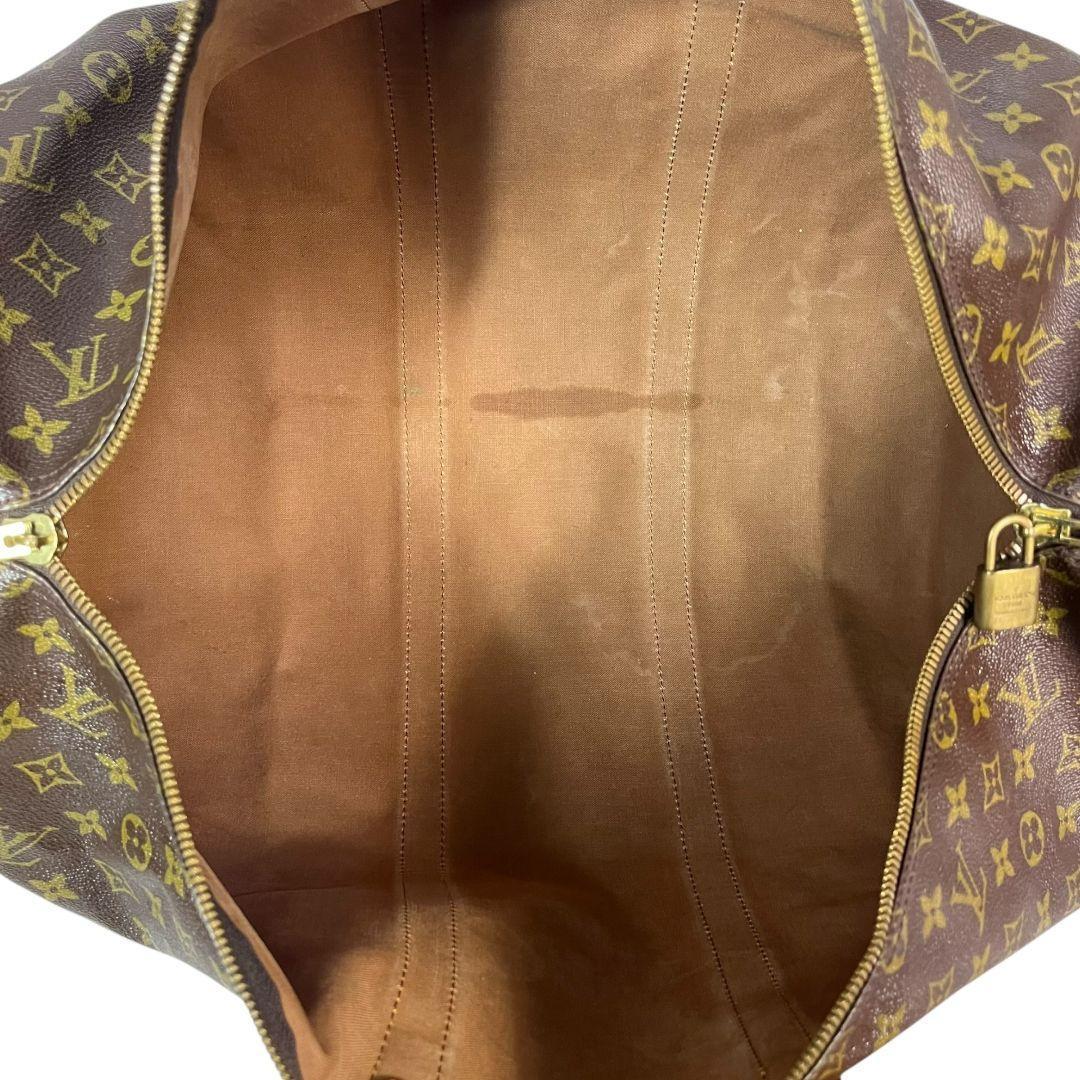 【鑑定済】ルイヴィトン　キーポル55　モノグラム　ボストンバッグ　旅行かばん