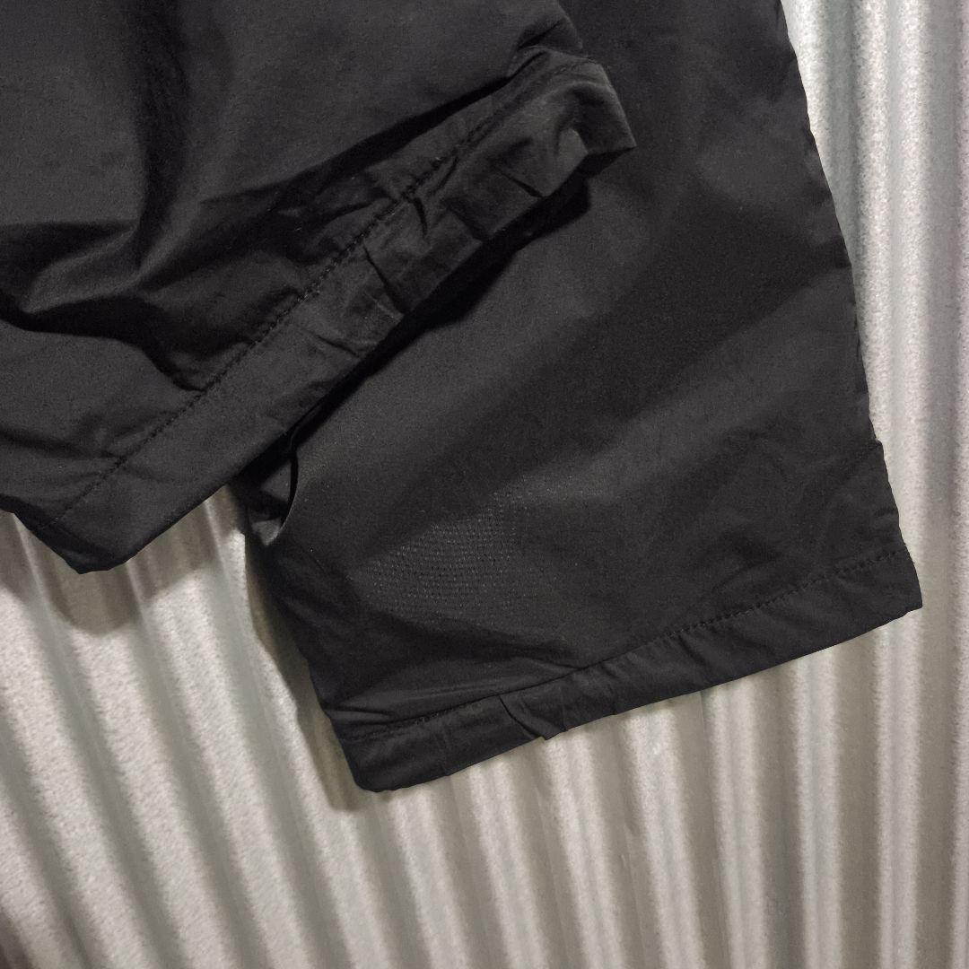 パーリーゲイツ ゴルフ ナイロンパンツ 黒 刺繍ロゴ スポーツ サイズ6