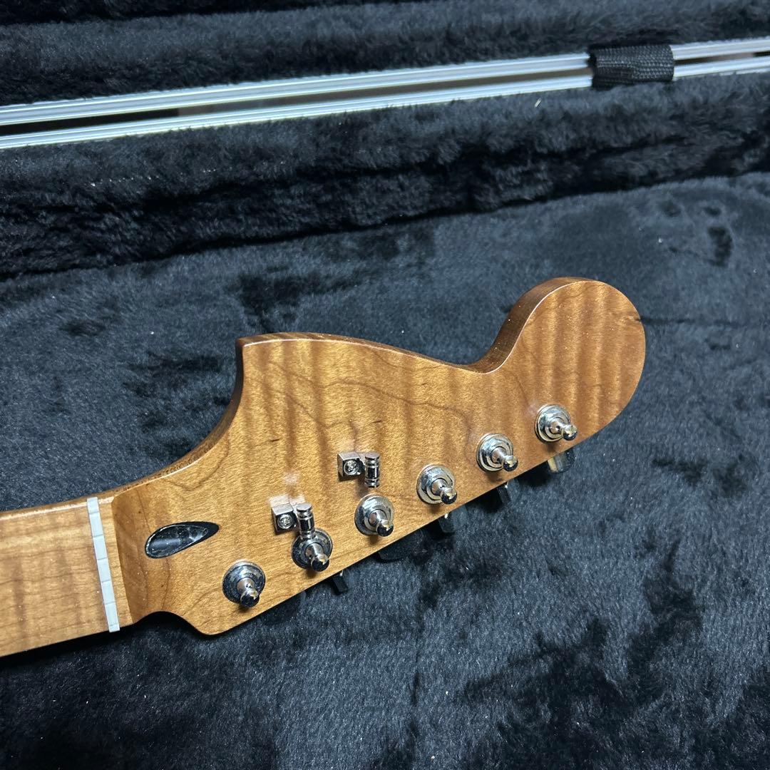 ストラトキャスター リバースヘッドネック 22フレット gotohペグ付き