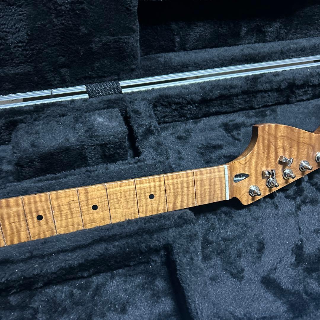 ストラトキャスター リバースヘッドネック 22フレット gotohペグ付き