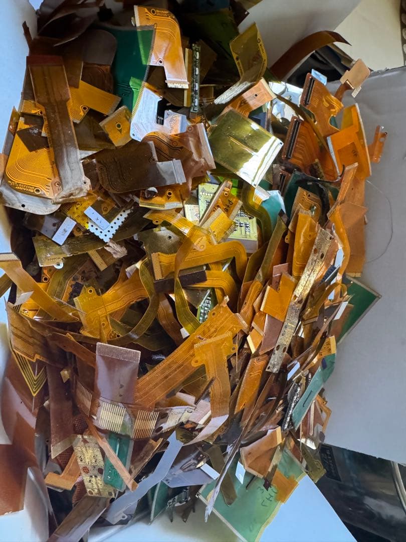 都市鉱山　フレキ1.6キロ　金抽出