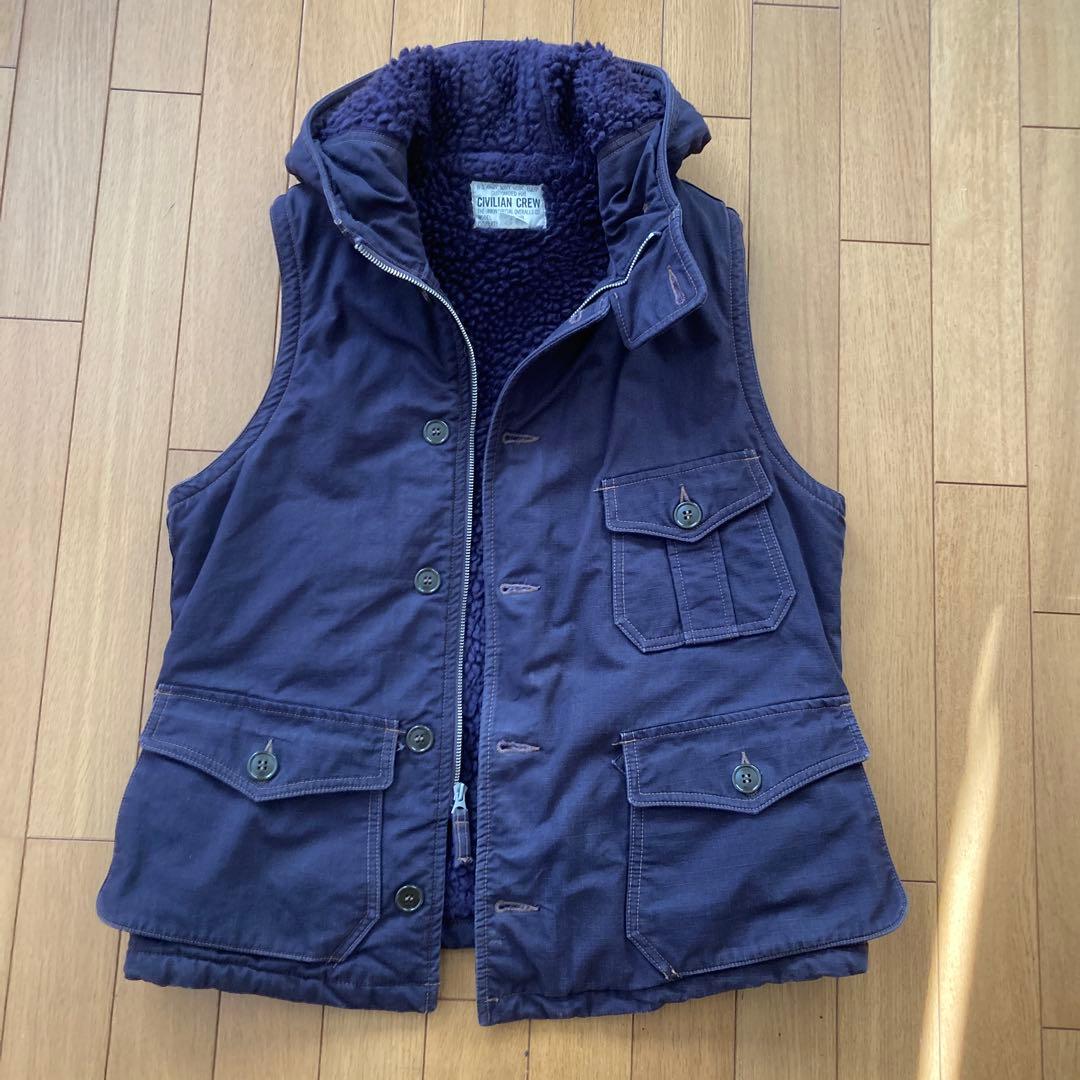 フリーホイーラーズ AIR CREW ATTACHED HOOD VEST36
