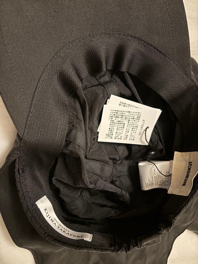 帽子 SHISHIKUI x KIJIMA TAKAYUKI BLACK