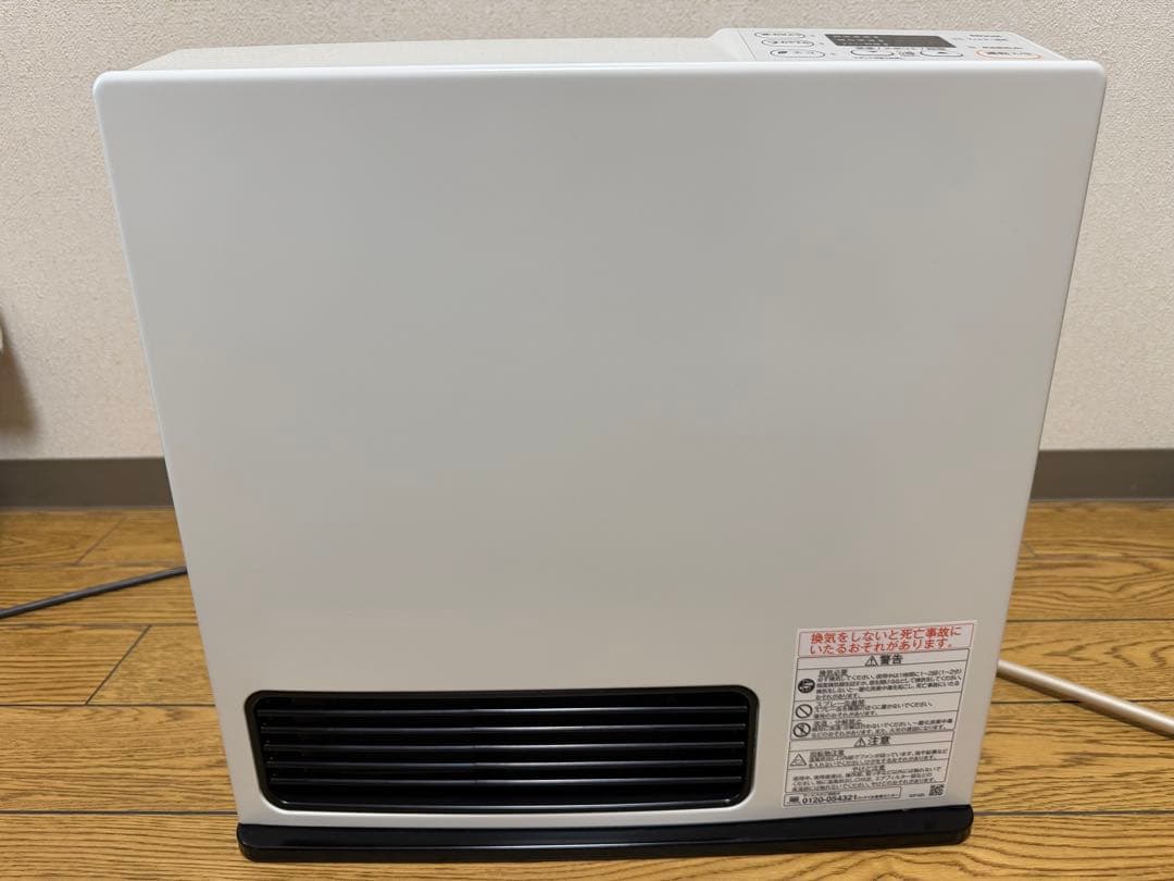 15畳 都市 ガスファンヒーター リンナイ SRC-365E ガスコード付