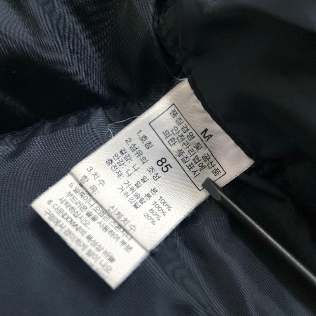 Mノースフェイスレディース700フィルブラック黒ダウンジャケット