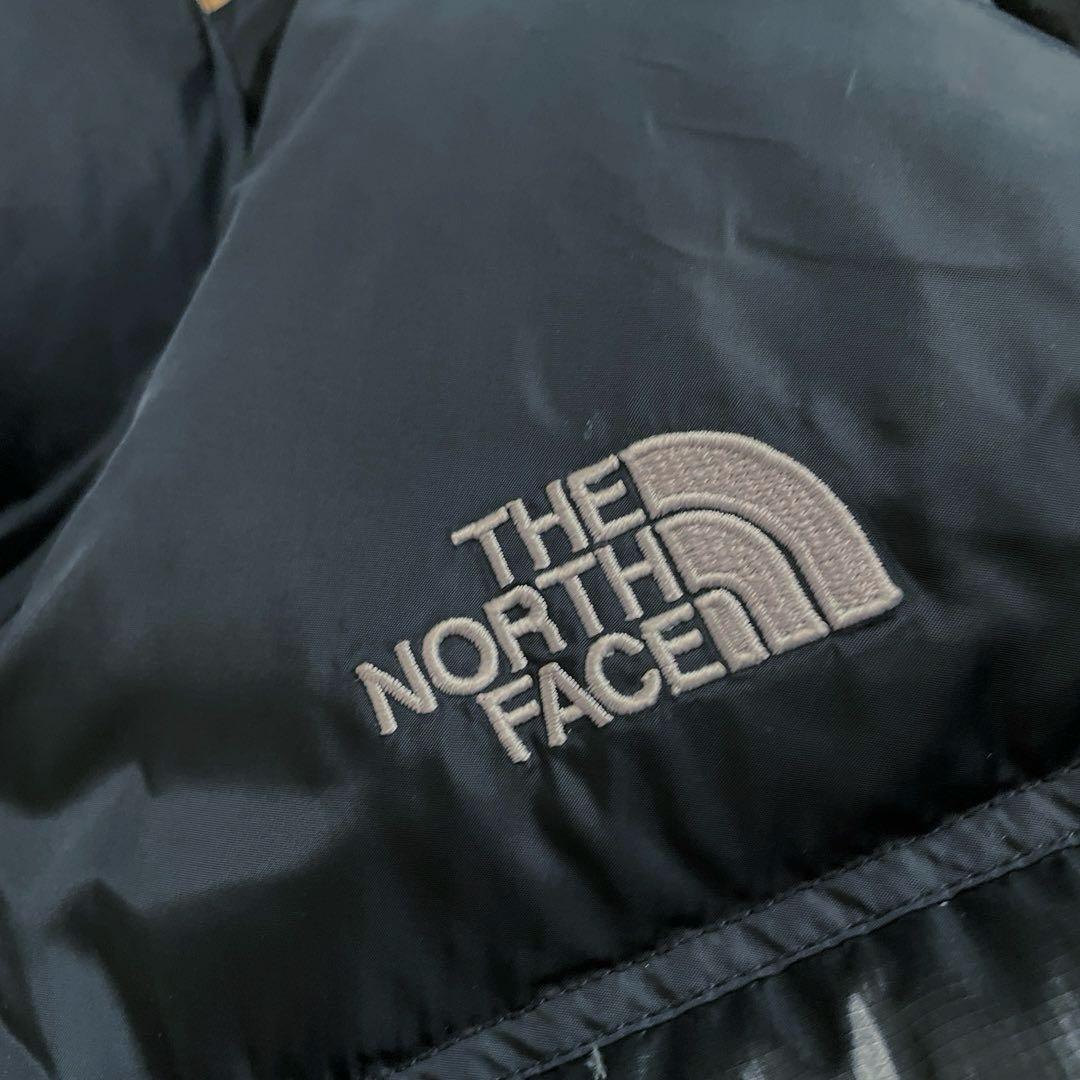 Mノースフェイスレディース700フィルブラック黒ダウンジャケット
