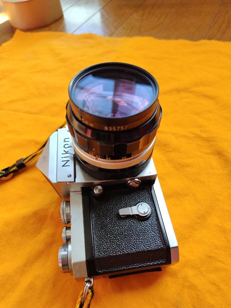 Nikon F アイレベル 35mm f2レンズ付き