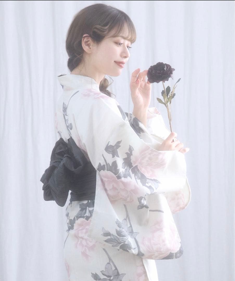 KYOETSU レディース二部式浴衣4点セット　セパレート